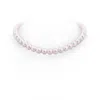 Angara 9-10mm 16" Freshwater Pearl Choker-length Single Strand In White Gold/white