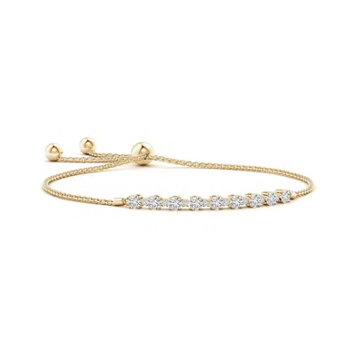 Angara Alternating Size Diamond Tennis Bolo Bracelet In Gold