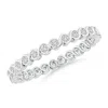 Angara Bezel-set Diamond Eternity Stackable Ring In Platinum/h