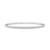 Angara Classic Round Diamond Flex Bangle In White Gold/h