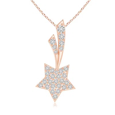 Angara Clustre Diamond Shooting Star Pendant