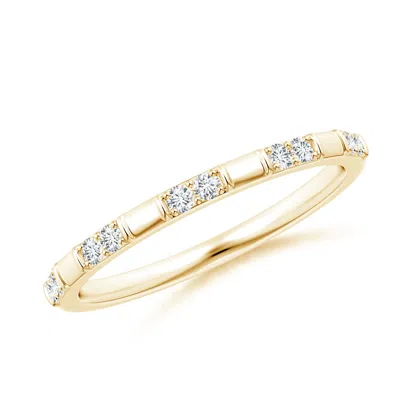 Angara Diamond Stackable Wedding Ring In Gold