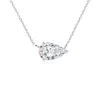Angara East-west Pear-shaped Lab-grown Diamond Solitaire Pendant In White Gold/f-g