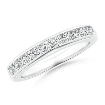 Angara Eleven Stone Channel-set Diamond Wedding Ring In Gold