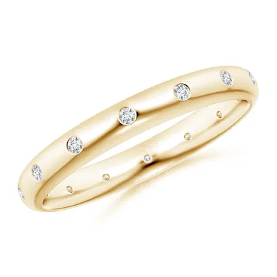Angara Gypsy-set Round Diamond Eternity Ring In Gold