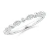 Angara Lab-grown Aeon Vintage Inspired Diamond Lace Pattern Wedding Ring In White Gold/f-g