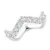 Angara Lab-grown Classic Round Diamond Zig Zag Ring In White Gold/f-g