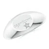 Angara Lab-grown Diamond Capricorn Engraved Signet Ring In White Gold/f-g