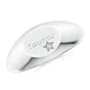 Angara Lab-grown Diamond Taurus Engraved Signet Ring In White Gold/f-g