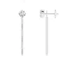 Angara Lab-grown Front-back Diamond Multi-wear Stud Earrings In White Gold/f-g
