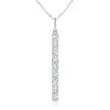 Angara Lab-grown Prong-set Diamond Vertical Bar Pendant In White Gold/f-g
