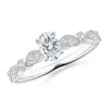 Angara Lab-grown-vintage Inspired Oval Diamond Marquise And Dot Ring