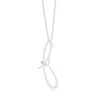 Angara Lowercase "f" Initial Pendant In Platinum