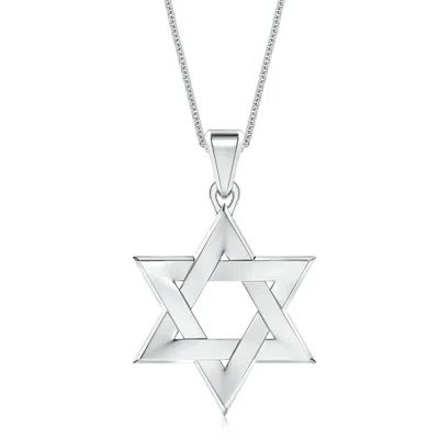 Angara Men's Star Of David Pendant In Metallic