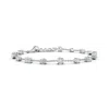 Angara Multi-shape Diamond Station Bracelet In White Gold/h