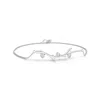 Angara Nature Inspired Round Diamond Tree Branch Bracelet In White Gold/g