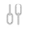 Angara Pave-set Diamond Chain Link Dangle Earrings