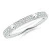 Angara Pave-set Diamond Eternity Stackable Ring In White Gold/h