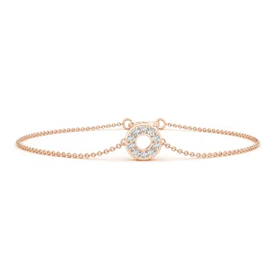 Angara Pave-set Round Diamond Chain Bracelet