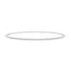 Angara Prong Set Classic Single Line Diamond Bangle In White Gold/h