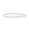 Angara Stackable Bar Bracelet In White Gold
