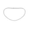 Angara Three-prong Set Diamond Tennis Necklace In White Gold/h