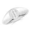 Angara Yin-yang Diamond Shangri-la Signet Ring In White Gold/h
