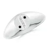 Angara Yin-yang Enhanced Black & White Diamond Shangri-la Signet Ring In White Gold/black