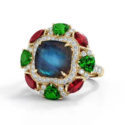 Angara Zinnia Victorian-inspired Ring