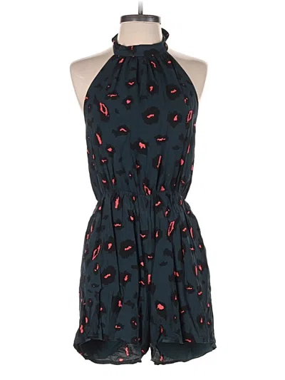 Pre-owned Angashion Romper In Black