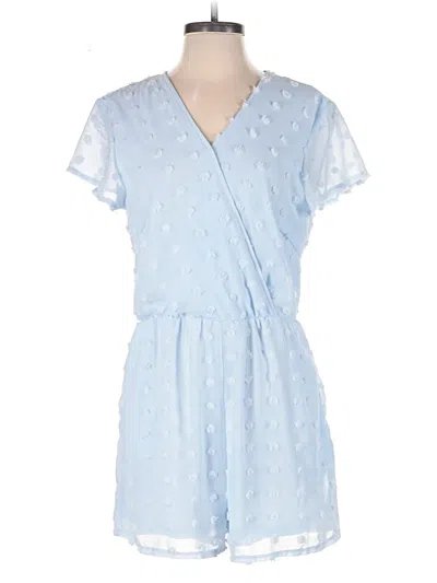 Pre-owned Angashion Romper In Blue