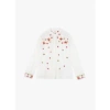 ANGE SOLINARI EMBROIDERED BLOUSE