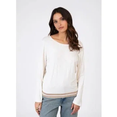 Ange Temary T-shirt In Cream In Neutrals