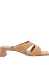 Angel Alarcon 35mm Leather Heeled Sandals