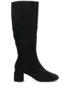 Angel Alarcon 65mm Zip-detail Block-heel Boots In Black
