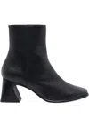 Angel Alarcon 70mm Zip-detail Block-heel Boots In Black