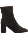 Angel Alarcon 75mm Zip-detail Block-heel Boots In Brown
