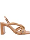 Angel Alarcon 80mm Leather Heeled Pumps