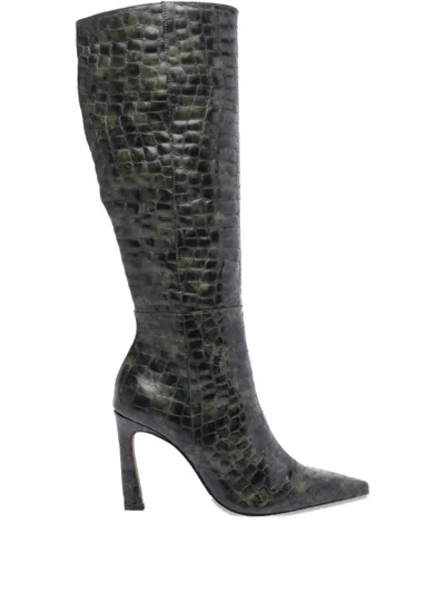 ANGEL ALARCON 95MM POINTED-TOE BOOTS