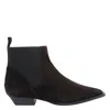 Angel Alarcon 25mm Pointed-toe Boots In Brown