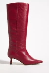 Angel Alarcon,  By Anthropologie By Anthropologie Knee-high Pointed-toe Boots In Red
