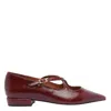 Angel Alarcon Flat Shoes In Red