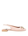 Angel Alarcon Ángel Alarcón Woman Ballet Flats Light Pink Size 6 Leather In Pink