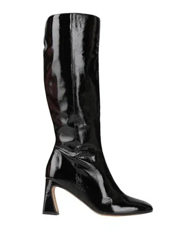 Angel Alarcon Ángel Alarcón Woman Boot Black Size 8 Leather