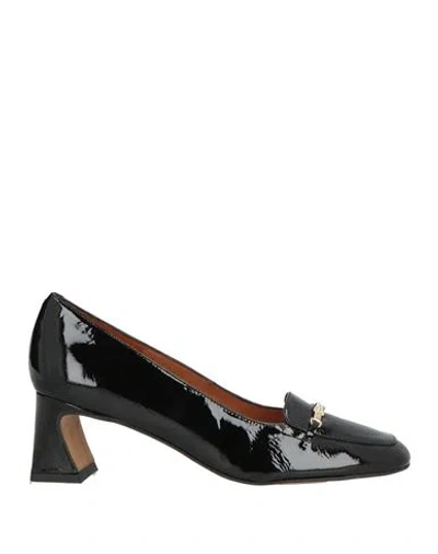Angel Alarcon Ángel Alarcón Woman Loafers Black Size 9 Leather