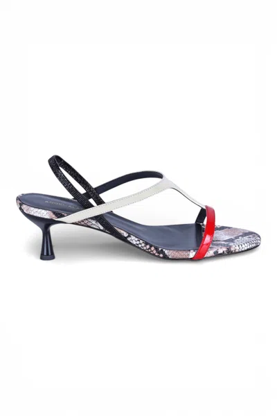 Angel Alarcon - Sandals - 471255 - Pink/red In Panna/rosso