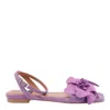 Angel Alarcon Sandals In Purple