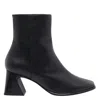 Angel Alarcon 70mm Zip-detail Block-heel Boots In Black