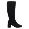 Angel Alarcon 65mm Zip-detail Block-heel Boots In Black
