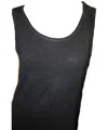 Angel Apparel Bra-friendly Tank Top In Charcoal In Pink